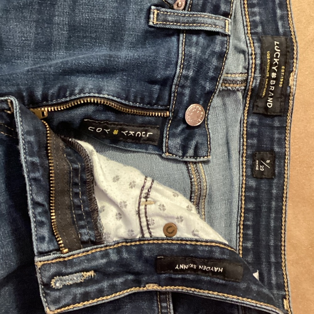 Lucky Brand Indigo Ankle Jeans